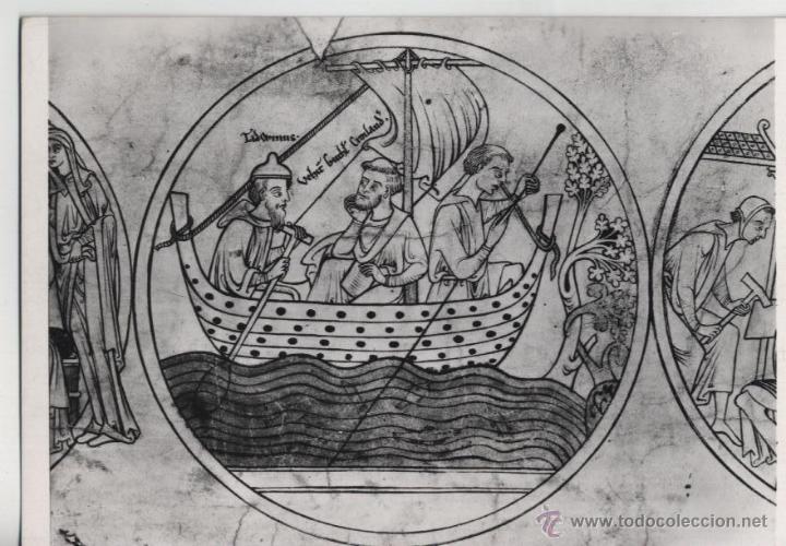 Postales: Postal The Guthac Roll  British Museum - Foto 1