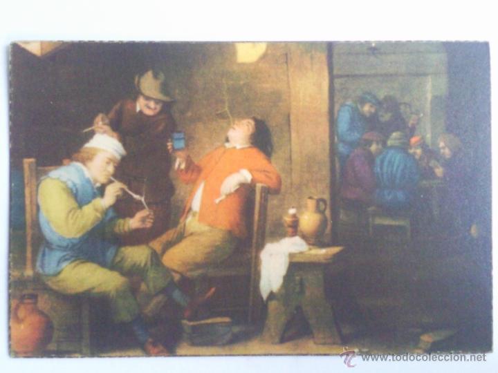Postales: TARJETA POSTAL, FUMADORES Y BEBEDORES, MUSEO DEL PRADO N&ordm; 109