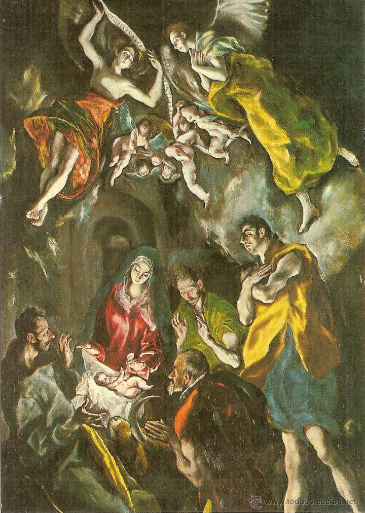 El Greco La Adoracion De Los Pastores Museo P Kaufen Alte Postkarten Von Kunst In Todocoleccion 40845899