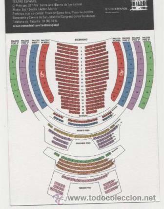 Postales: TEATRO ESPA&Ntilde;OL - MADRID - Foto 2