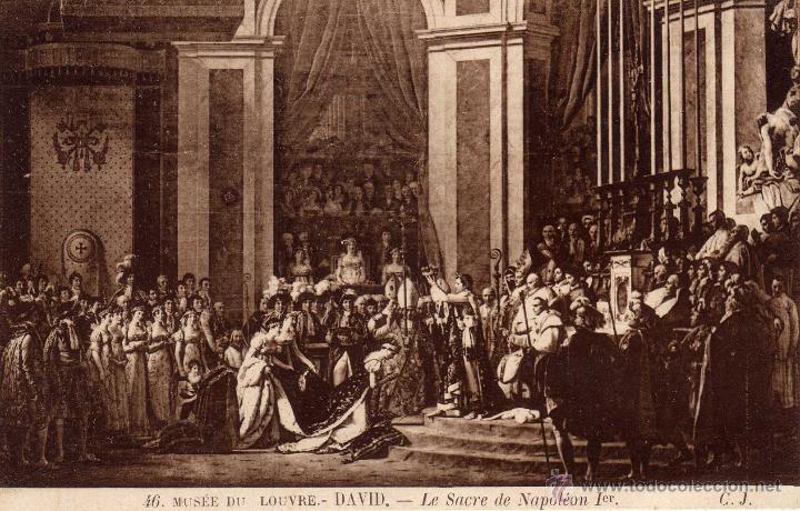 Postales: Louvre. David. - Foto 1