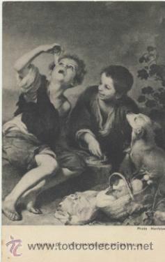 Postales: Murillo. Al dorso: Comit&eacute; National de L&acute;Enfance. - Foto 1