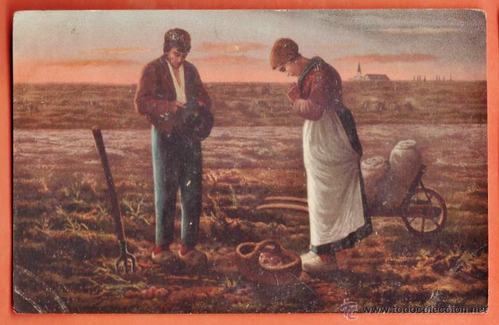 Postales: postal - campesinos antes de la siembra - nkg - escrita - principios siglo xx -