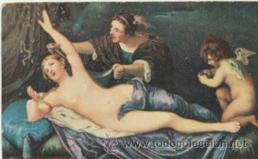Postales: Anton Van Dyck.- Danae. - Foto 1