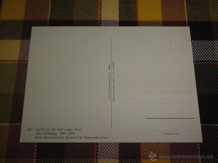 Postales: POSTAL GUSTAV KLIMT N&ordm; 627 - Foto 2