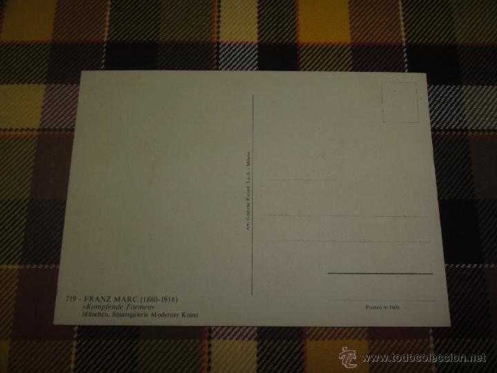 Postales: POSTAL FRANZ MARC N&ordm; 719 - Foto 2