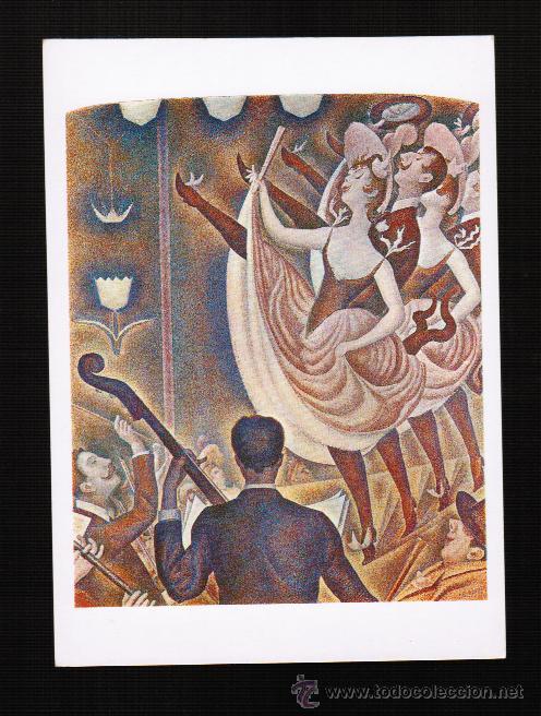 Postales: POSTAL DE GEORGES SEURAT - LE CHAHUT - Foto 1