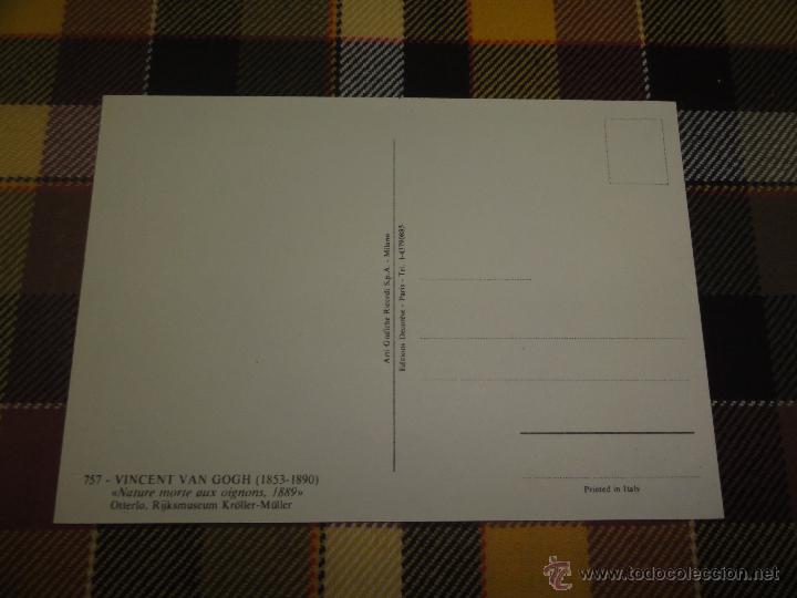 Postales: POSTAL VINCENT VAN GOGH N&ordm; 757 - Foto 2