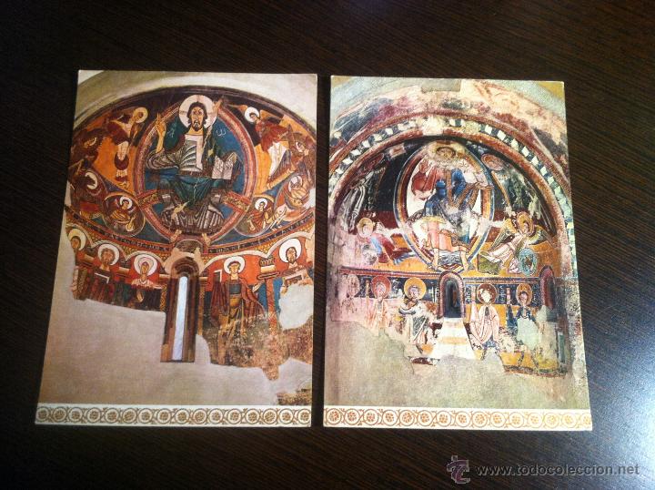Postales: LOTE DE 2 POSTALES 1&ordf; Y 2&ordf; SERIE ROMANICA. MUSEO DE ARTE DE CATALU&Ntilde;A. SIN CIRCULAR