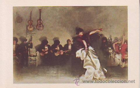 Postales: EL JALEO. John Singer Sargent 1856-1925. - Foto 1