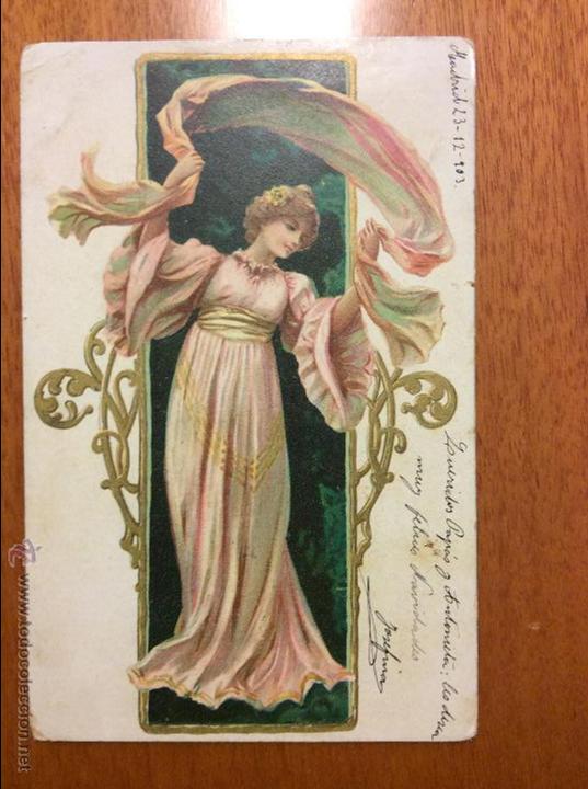 Postal modernista de 1903