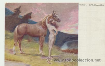 Postales: C.W.Bergm&uuml;ller.- Walk&uuml;re. - Foto 1