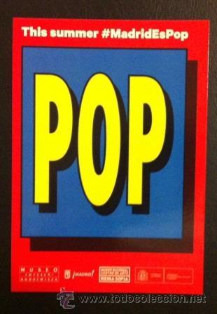 Postales: POP - EXPOSICI&Oacute;N MUSEO THYSSEN - MADRID - Foto 1