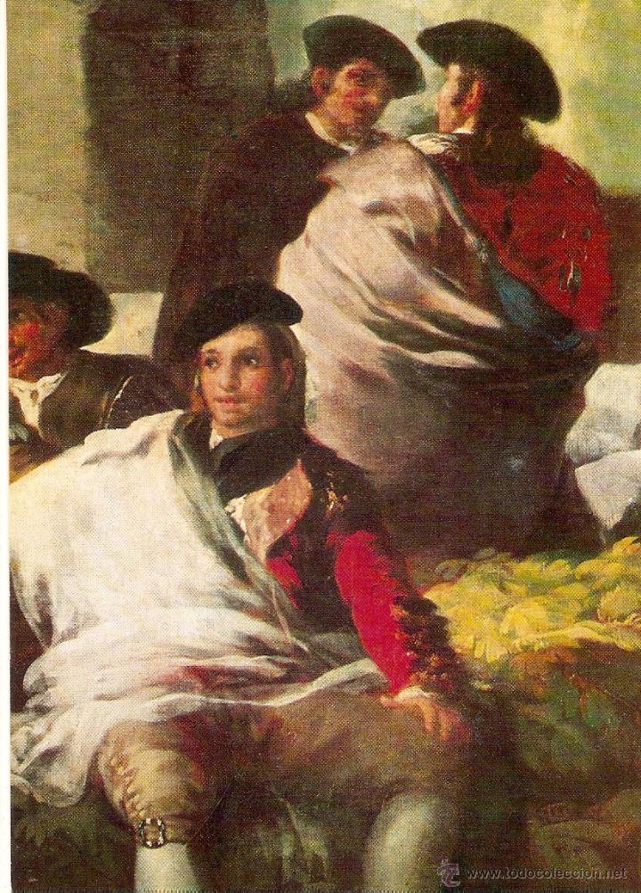 Postkarten: GOYA, JUEGO DE LA PELOTA A PALA, LA POLIGRAFIA, NR.378, SIN CIRCULAR