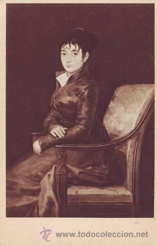 Postkarten: GOYA, Francisco de: DO&Ntilde;A TERESA SUREDA. Nat. Gallery of Art. Washington