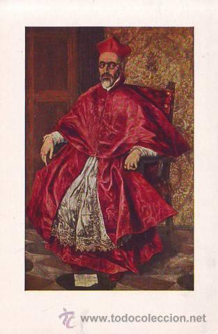 Postcards: EL GRECO (1541-1614) Cardinal Don Fernando Ni&ntilde;o de Guevara. The Metropolitan Museum of Art.