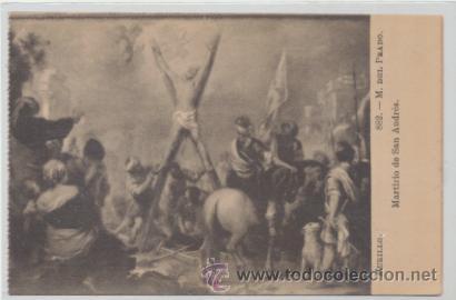 Postales: Museo del Prado.- Murillo. Martirio de San Andr&eacute;s. - Foto 1