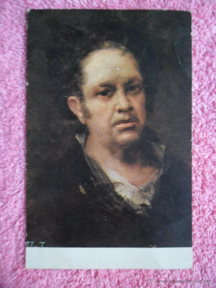 Goya 723 Autorretrato 1971 Museo Del Prado 1746 Comprar Postales Antiguas De Arte En 6798