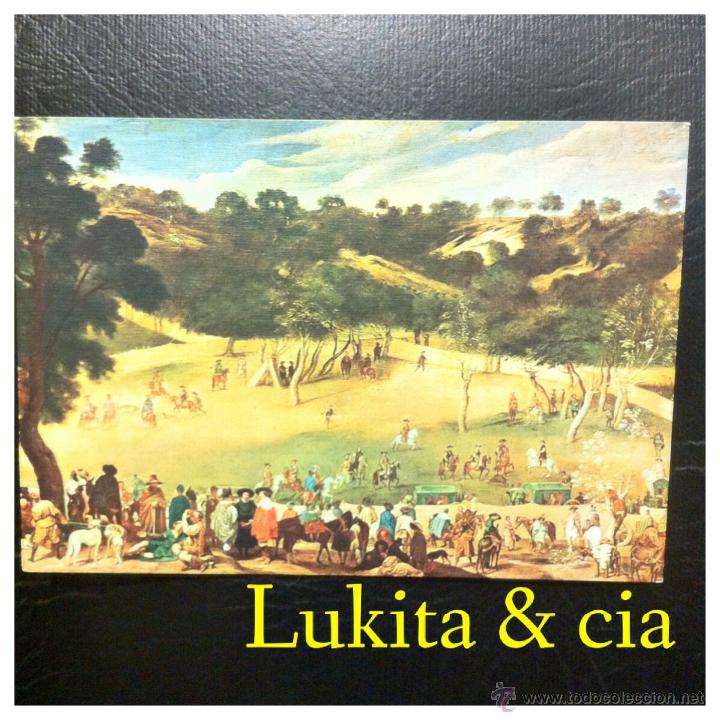 Postales: POSTAL N&ordm; 51 - MUSEO DEL PRADO - CACER&Iacute;A DE JABAL&Iacute;ES EN EL HOYO - ESCUDO DE ORO.