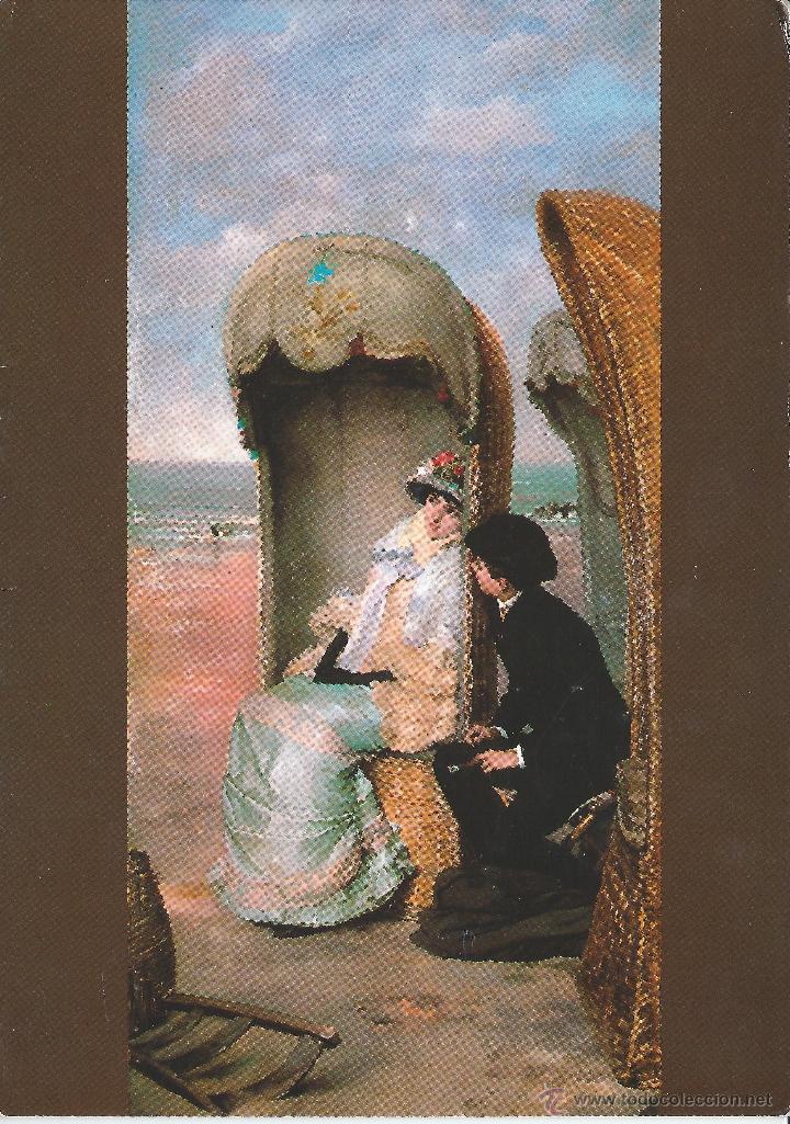 Cartes Postales: unicef-palmaroli couple at beach