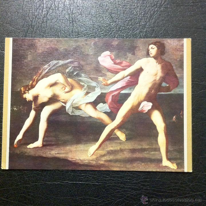 Postales: POSTAL N&ordm; 214 - HIP&Oacute;MENES Y ATLANTA - MUSEO DEL PRADO - POSTALES ESCUDO DE ORO.
