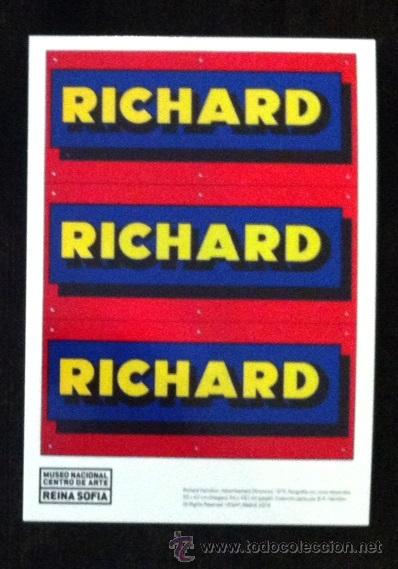 Postales: RICHARD HAMILTON - Foto 1