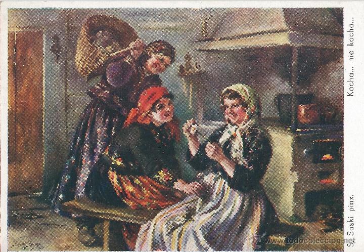 Postales: S.SASKI PINX. KOCHA..NIE KOCHA... - Foto 1