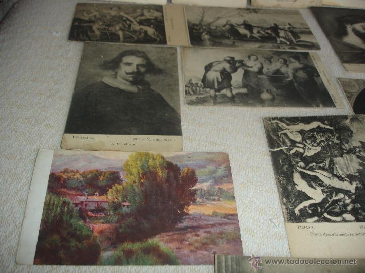 Postales: Lote  postales Arte Museo del prado - Foto 2