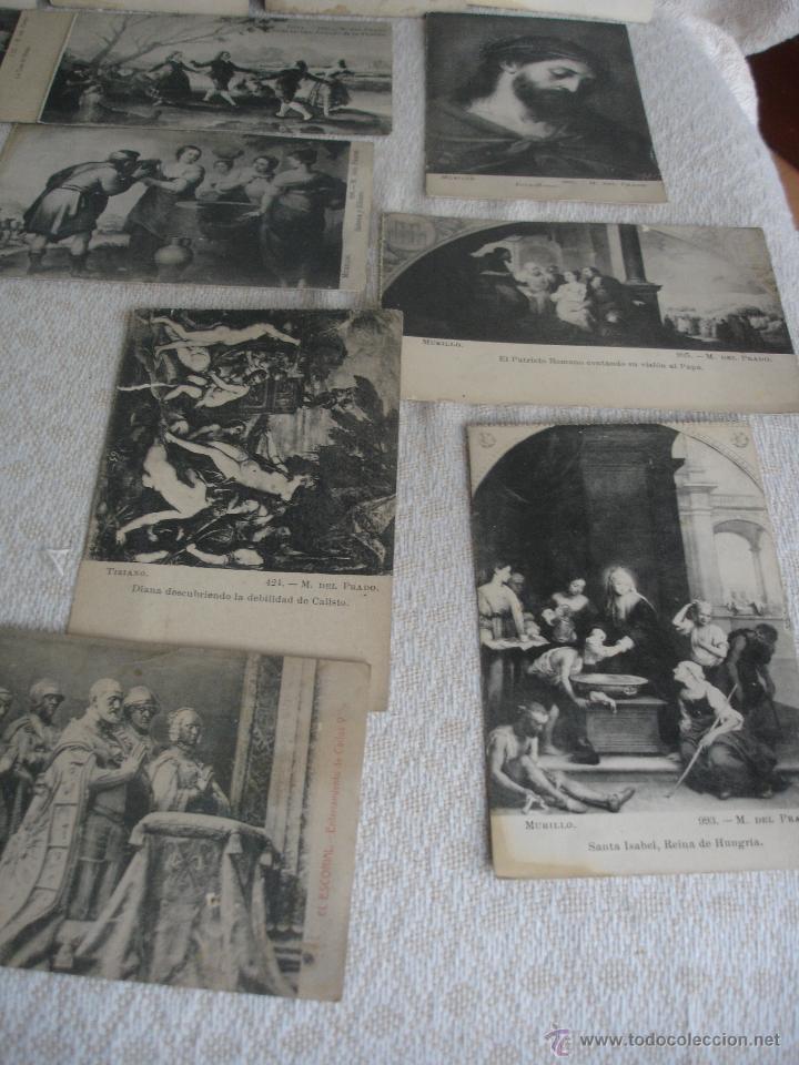 Postales: Lote  postales Arte Museo del prado - Foto 4