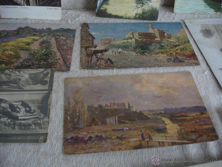 Postales: Lote de 13 postales de Arte - Foto 4