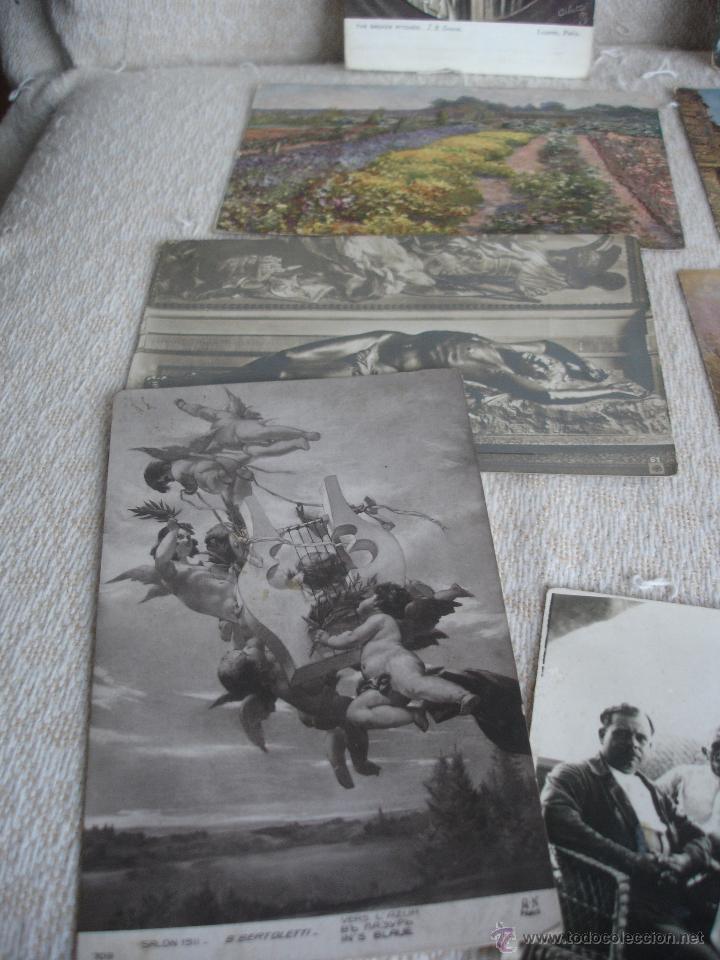 Postales: Lote de 13 postales de Arte - Foto 6