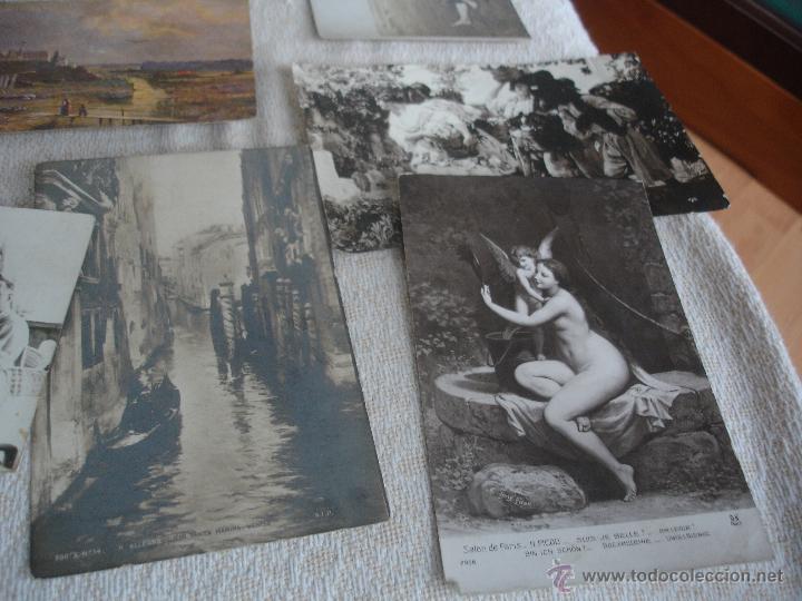 Postales: Lote de 13 postales de Arte - Foto 7