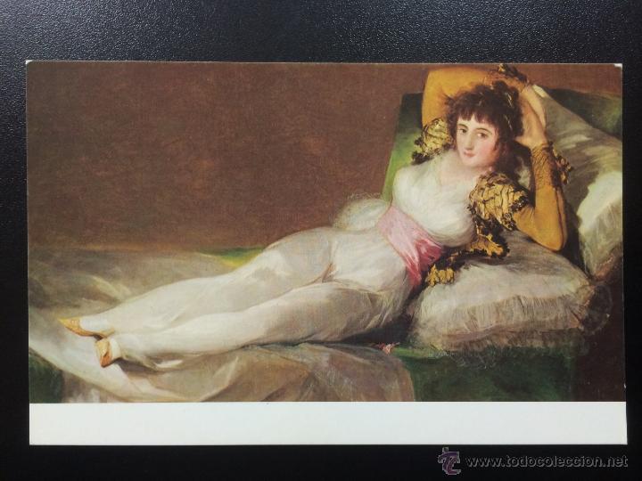 Postales: POSTAL GOYA- LA MAJA VESTIDA - ED. OFFO - MUSEO DEL PRADO.