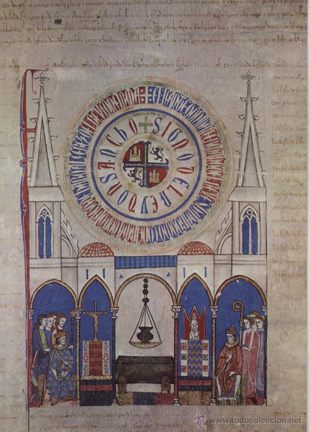 Postales: Postal : privilegio rodado de Sancho IV, Archivo Hist&oacute;rico Nacional