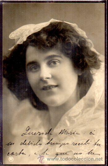 Postales: TARJETA POSTAL DE LA ACTRIZ ANTONIA RETA WALTER