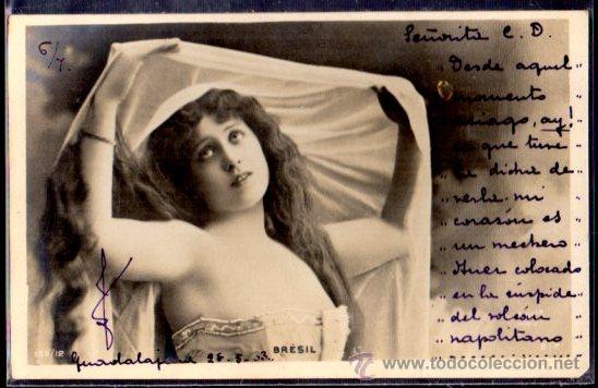 Postales: TARJETA POSTAL DE LA ACTRIZ BRESIL