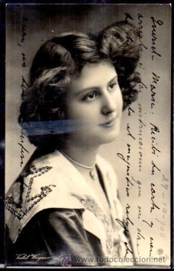 Postales: TARJETA POSTAL DE LA ACTRIZ VIOLET WEGNER