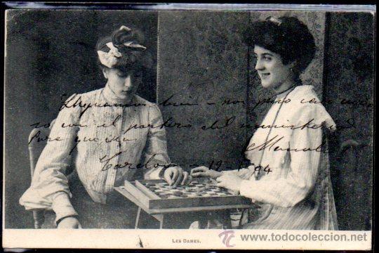 Cartes Postales: TARJETA POSTAL LES DAMES. PHOTOTYPIE A. BREGER FRERES