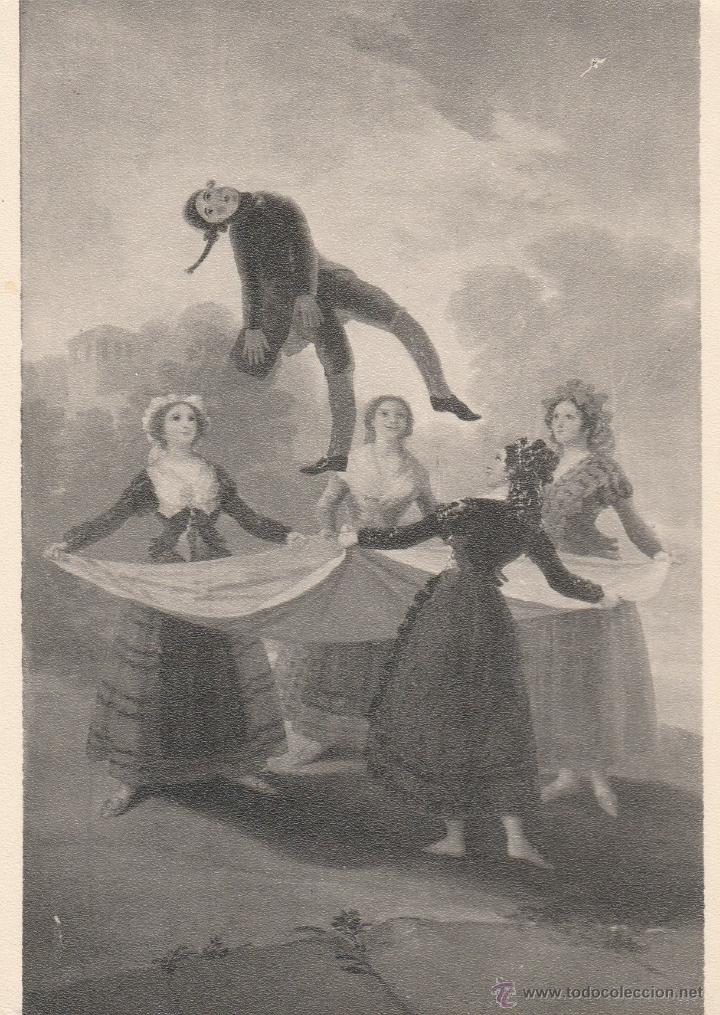 Postales: N&ordm; 17078 POSTAL GOYA MUSEO DEL PRADO EL PELELE - Foto 1
