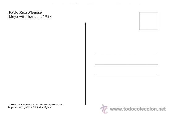 Postales: POSTALES DE PICASSO 34 - Foto 2