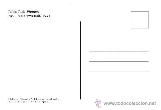 Postales: POSTALES DE PICASSO 44 - Foto 2