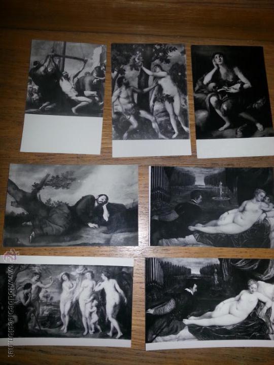 Postales: 7 POSTALES MUSEO DEL PRADO, FOT. HAUSER Y MENET