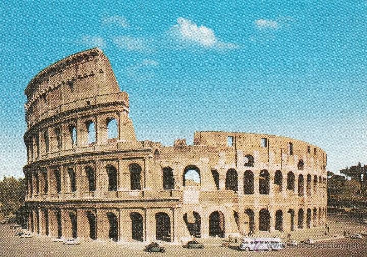 Postkarten: N&ordm; 19539 L&Aacute;MINA CEDIPSA ARTE ROMANO COLISEO DE ROMA