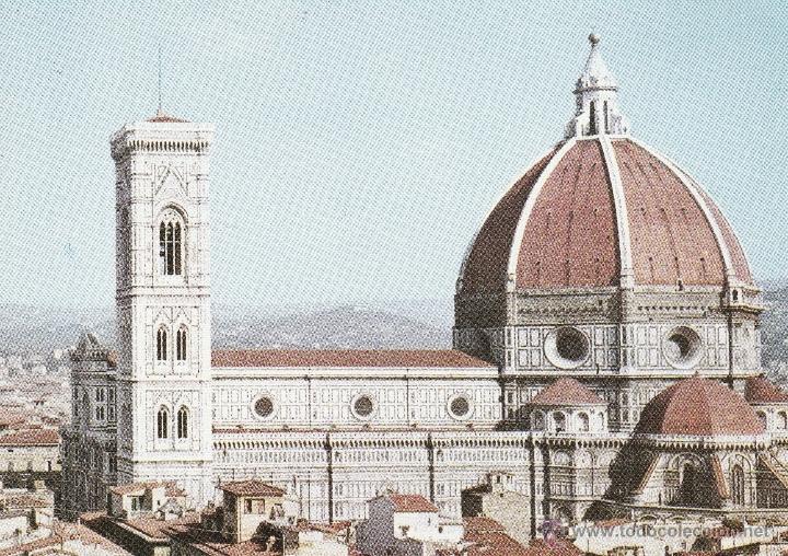 Postales: N&ordm; 19583 L&Aacute;MINA CEDIPSA ARTE RENACIMIENTO CATEDRAL DE FLORENCIA