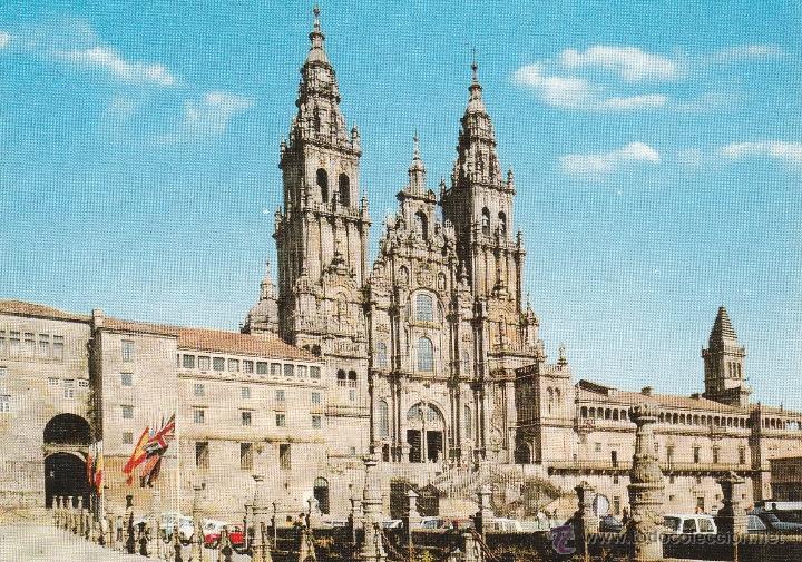 Postkarten: N&ordm; 19592 L&Aacute;MINA CEDIPSA CATEDRALES SANTIAGO DE COMPOSTELA