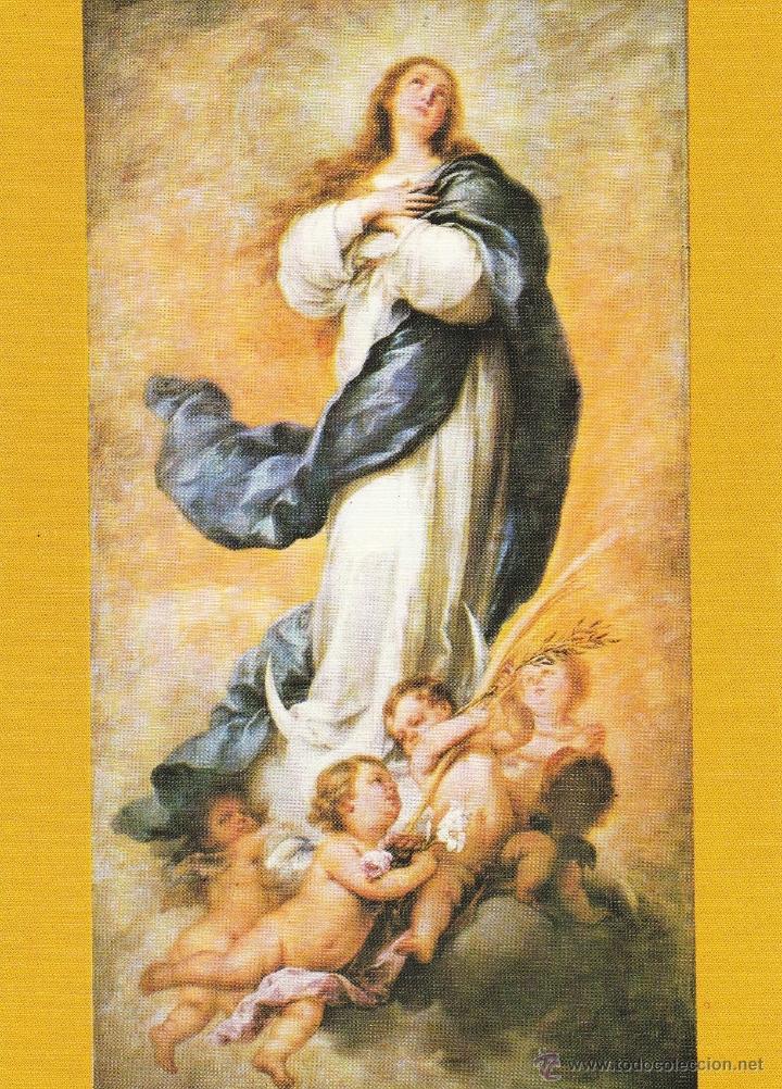 Postales: N&ordm; 19622 L&Aacute;MINA CEDIPSA COLECCION ESCUELA ESPA&Ntilde;OLA MURILLO LA CONCEPCION