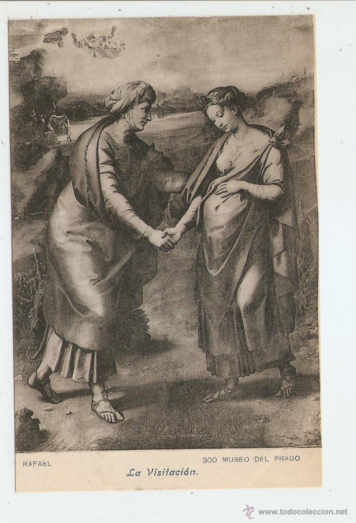 Postales: MUSEO DEL PRADO. RAFAEL. LA VISITACI&Oacute;N