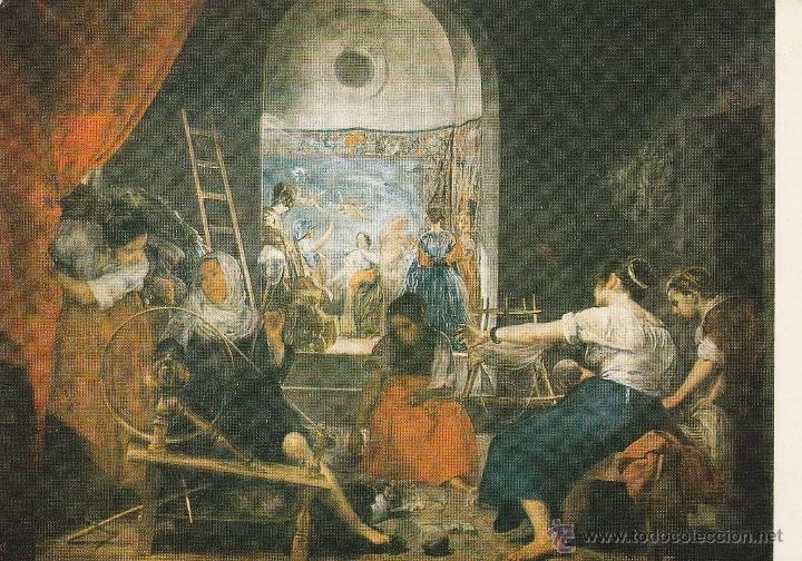Postales: N&ordm; 19338 POSTAL VELAZQUEZ LAS HILANDERAS