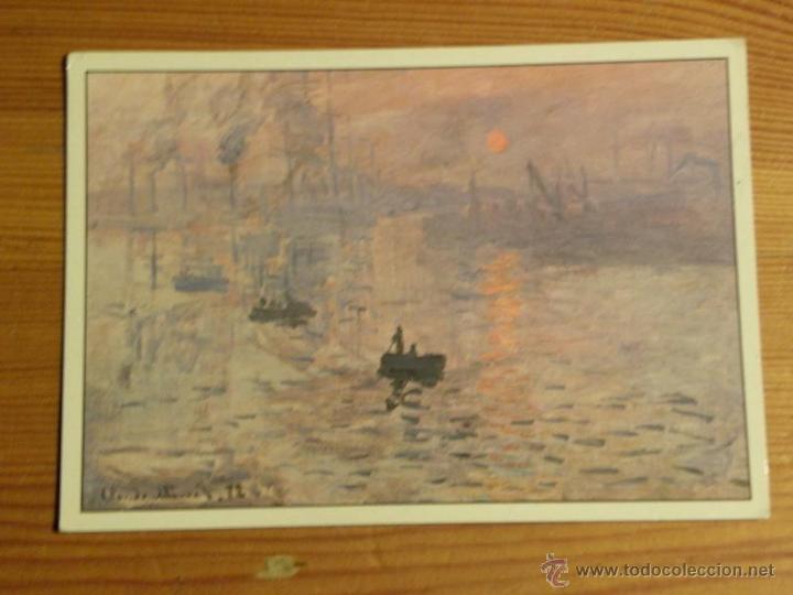 Postales: Postal de cuadro de Claude Monet - Foto 1