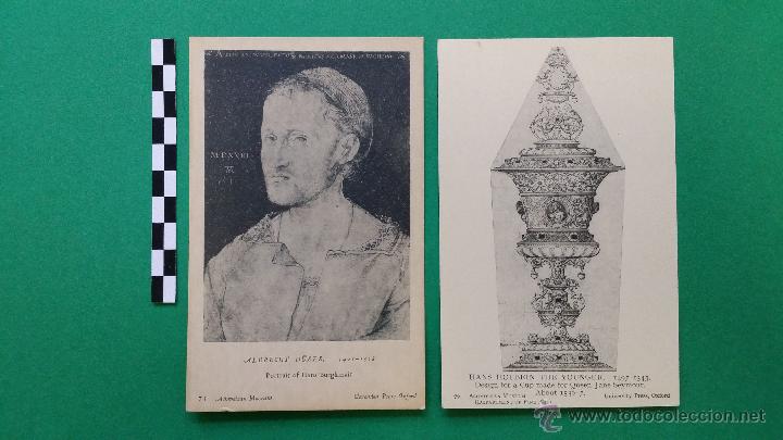 Postales: lote de 12 postales de obras del Ashmolean Museum de Oxford. - Foto 4